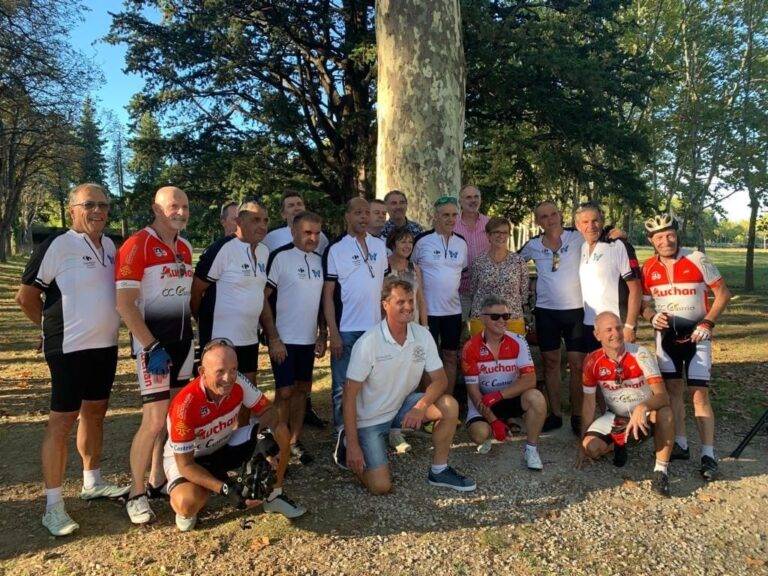 L’Association des Maires de France fait 250km à vélo entre Béziers et Castries pour « L’Association Tigana contre les maladies orphelines »